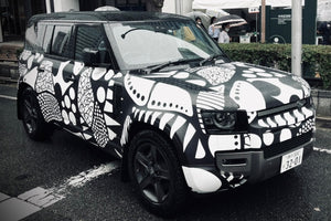Ahhi Choi and Land Rover Defender Collaboration