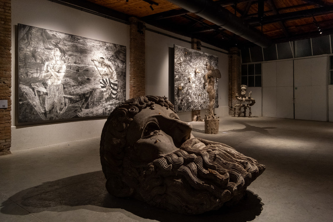 Image accompanying source report: Ronald Ventura stages dialogue between Venice and Malabon in Biennale collateral show Luna