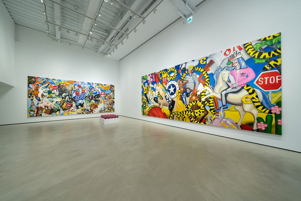 希少！ Philip Colbert フィリップ・コルバート ぬいぐるみ フィリップ・コルバートの個展「Philip Colbert -New Paintings-」へ