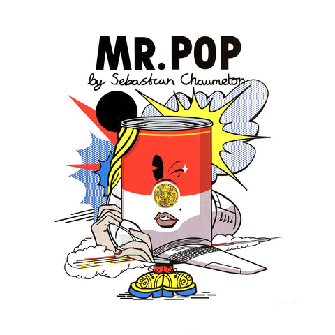 MR. POP, SEBASTIAN CHAUMETON, 2021Screen print60.0 x 60.0cmEdition of 70*Edition numbers are not selectable.*Limit one item per order.*You must be a registered member to make a purchase.Estimated shipping time: Within 1 week of order.