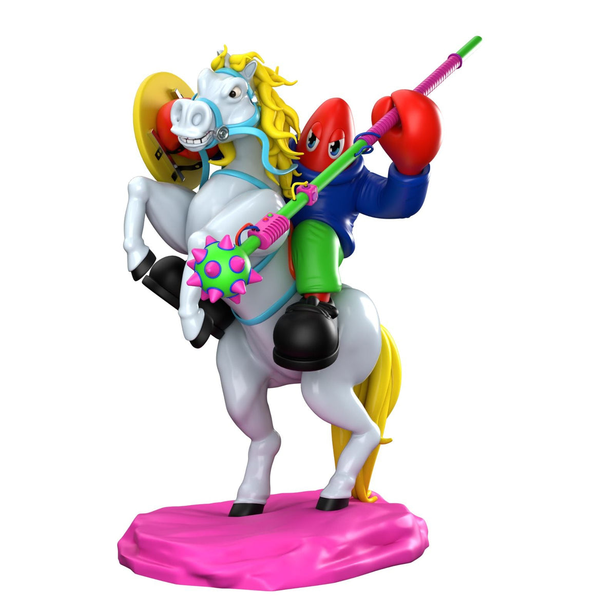 Lobster on Horse V | Whitestone Gallery