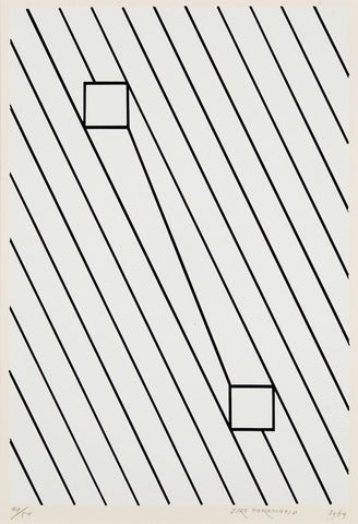 Geometric Composition 49/50, JIRO TAKAMATSU, 1969Paper Screenprint34.6 × 23.5cm