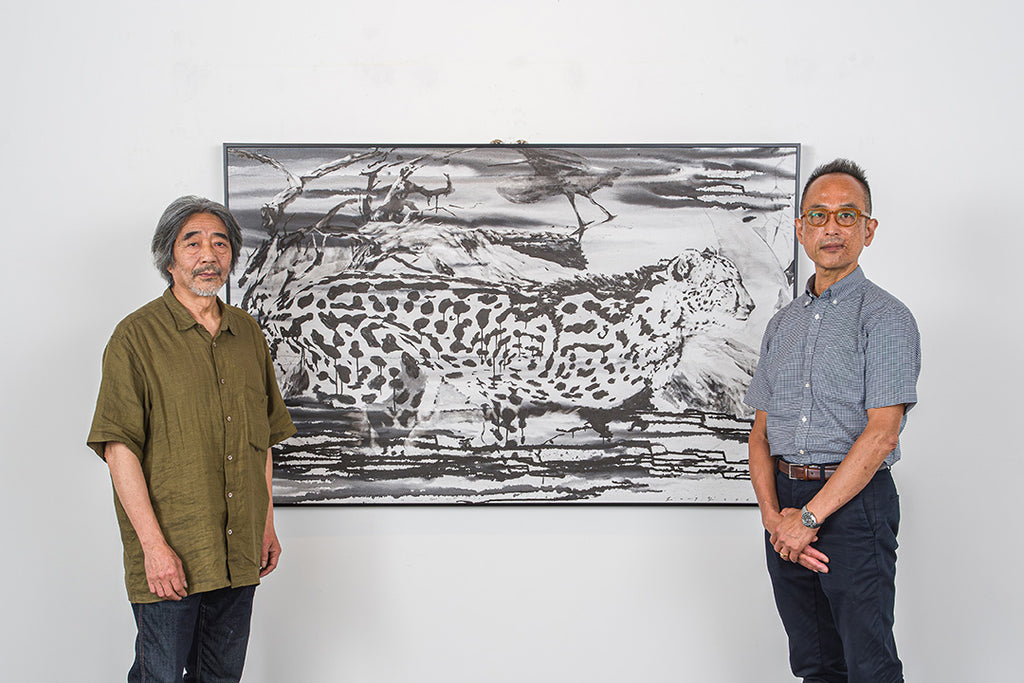 JY × Meiji Hijikata｜The Fusion of Calligraphy and Art: The Leopard as a Symbol of the Wild