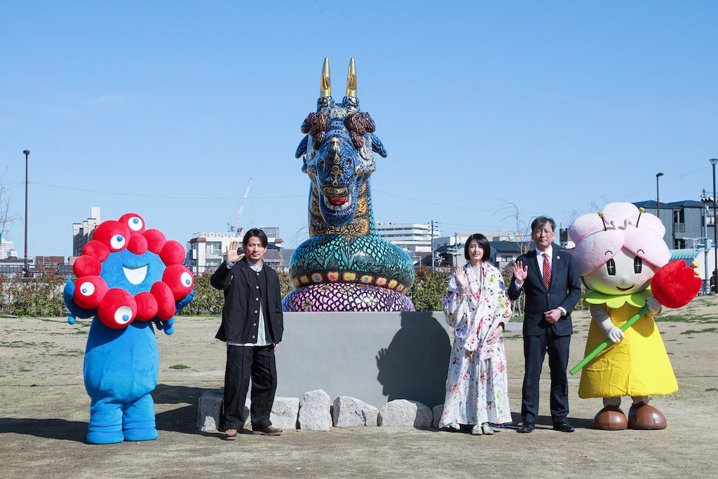 Coloring Osaka's Future: 'Aquatic Dragon of Konohana' by Miwa Komatsu and Junichi Okada Discusses Public Art