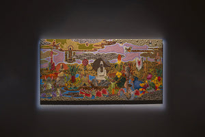 絵画　オウム　一点物 オウム | 佐藤雄一「LANDSCAPES」絵画/送料無料