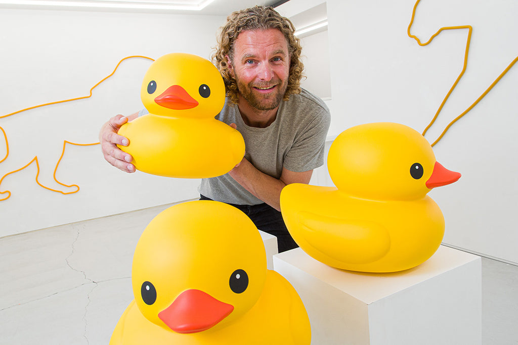 Turning the World into a Playground: Florentijn Hofman's 'MORE Yellow' Solo Exhibition