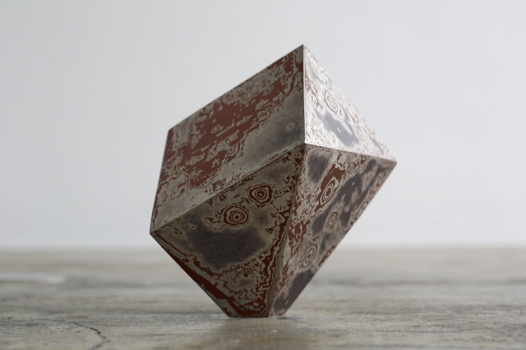 Scence #02, MADARA MANJI, 2024Copper, silver, gold, brass9.8 × 9.8 × 9.8 cm