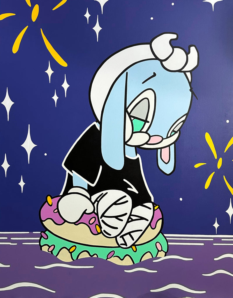 Drifter, ARUTA SOUP, 2024Acrylic on canvas165.0 × 129.0 × 4.0 cm