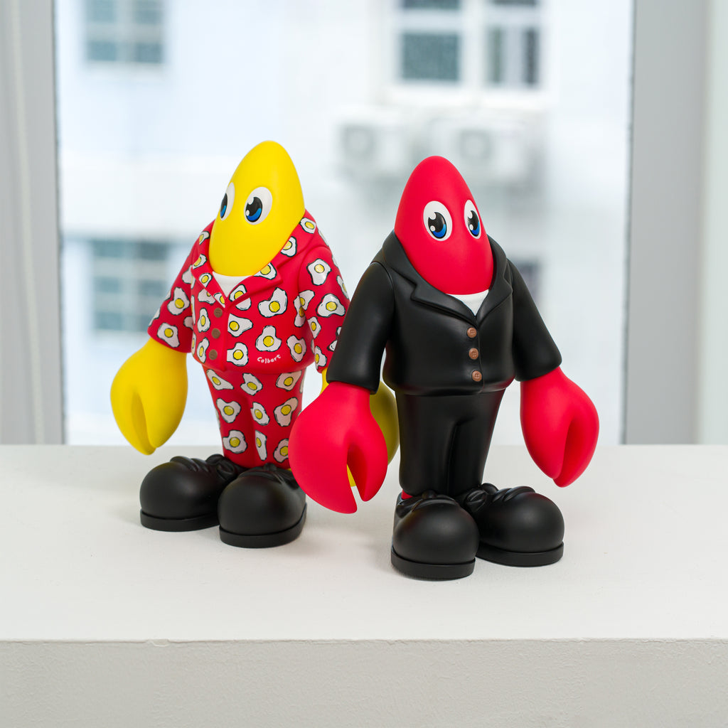 PHILIP COLBERT: Red Suit Lobster Matte (Goods), Whitestone Gallery, 2021Soft vinyl20.0 × 18.0 × 9.0 cm*You must be a registered member to make a purchase.*Limit one item per order.Estimated shipping time: Within 1 week of order.