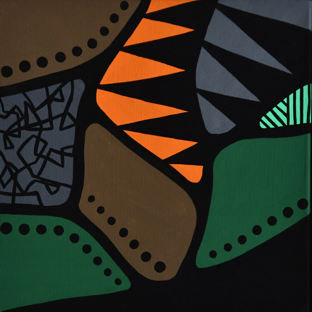 Untitled AH-317, AHHI CHOI, 2022Acrylic on canvas20.0 × 20.0 cm