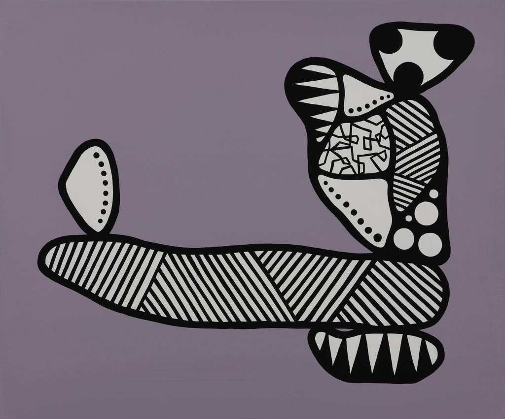 Untitled AH-376, AHHI CHOI, 2023Acrylic on canvas60.5 × 72.8 cm