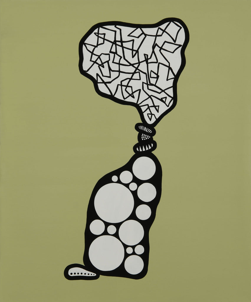 Untitled AH-377, AHHI CHOI, 2023Acrylic on canvas72.8 × 60.5 cm