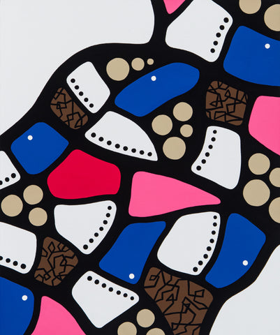 Untitled AH-513, AHHI CHOI, 2026Acrylic on canvas45.5 × 38.0 cm