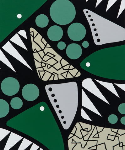 Untitled AH-513, AHHI CHOI, 2024Acrylic on canvas61.0 × 50.0 cm