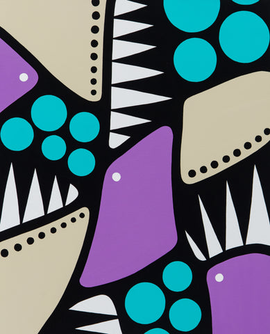 Untitled AH-518, AHHI CHOI, 2024Acrylic on canvas60.5 × 50.0 cm