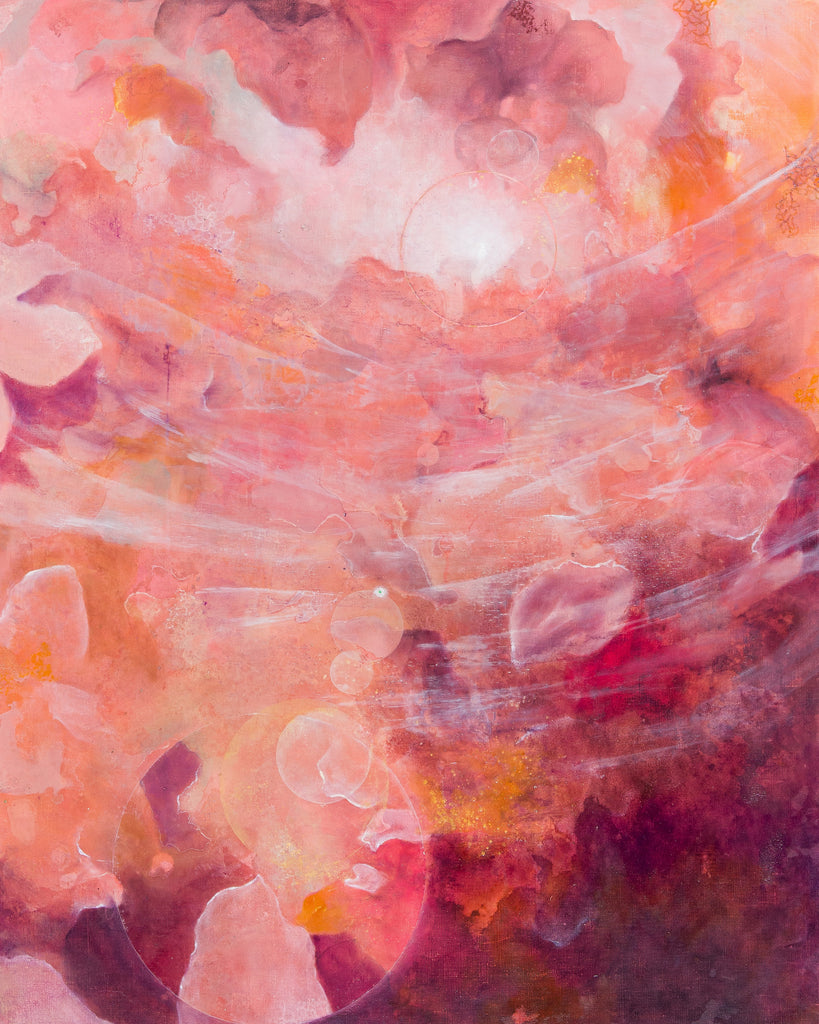 Dusk upon the flowers, AIO, 2025Oil on canvas91.0 × 72.7 cm
