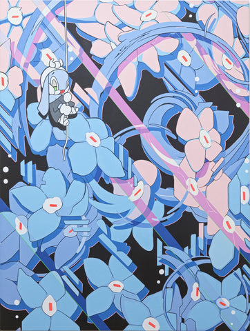 High Alert, ARUTA SOUP, 2023Mixed media on canvas176.5 × 131.5 cm