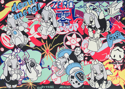 Identity Card, ARUTA SOUP, 2025Acrylic on canvas238.0 × 330.0 × 4.0 cm