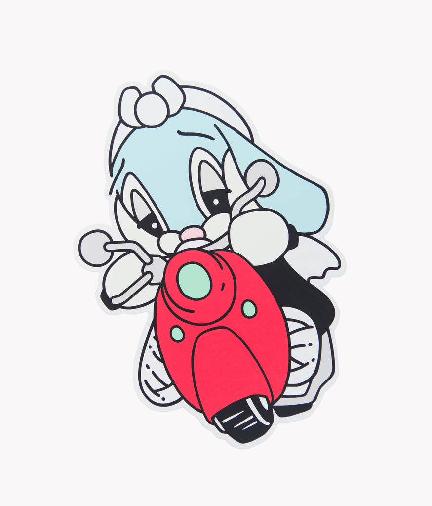 Tokyo Drift, ARUTA SOUP, 2025Acrylic on mdf138.0 × 94.5 × 3.7 cm