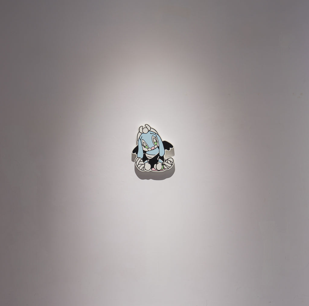 ZERO Angel :Blue ver, ARUTA SOUP, 2025Acrylic on mdf46.0 × 39.5 × 4.2 cm