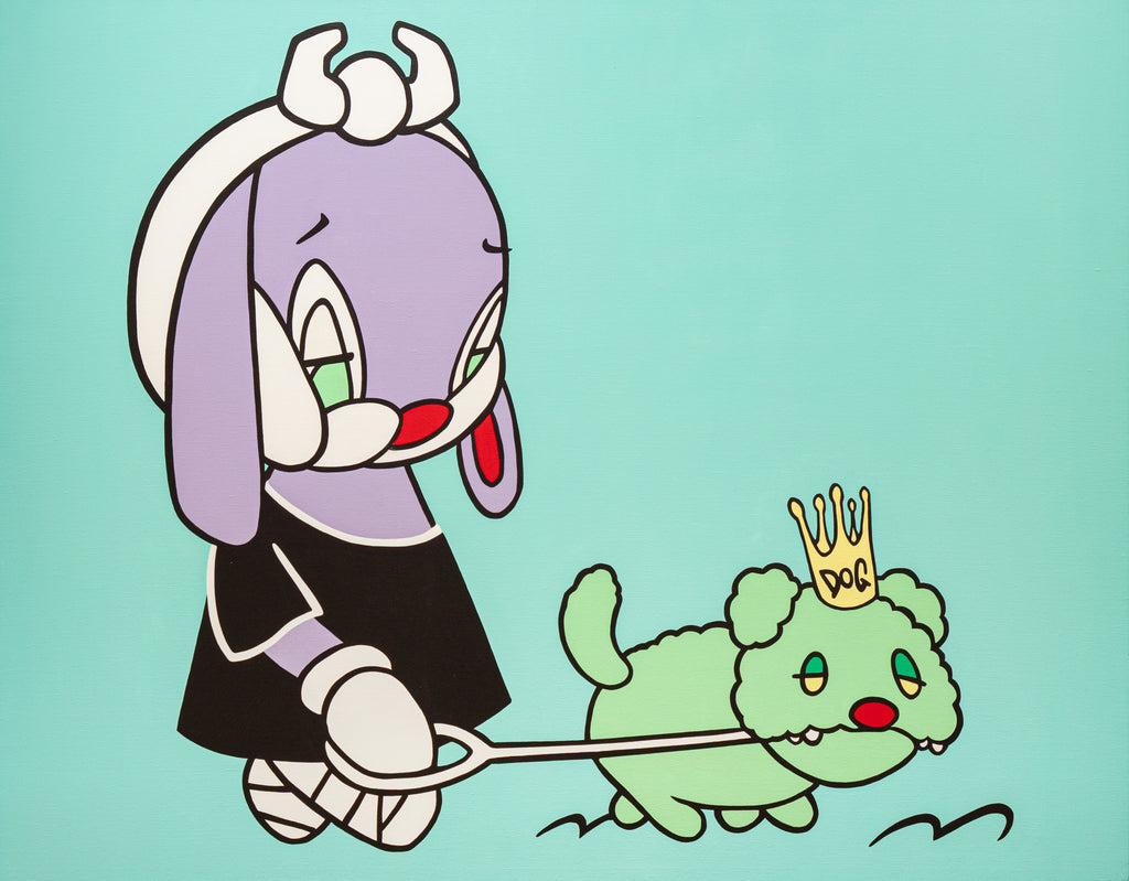 KING, ARUTA SOUP, 2024Acrylic on canvas129.0 × 165.0 × 4.0 cm