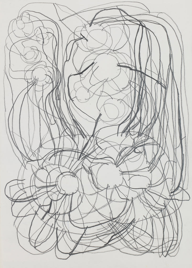 5-23, ATSUKO TANAKA, 1981-1984Pencil on paper20.1 × 15.1 cm