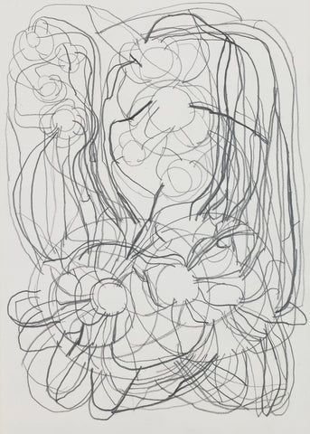 5-23, ATSUKO TANAKA, 1981-1984Pencil on paper20.1 × 15.1 cm