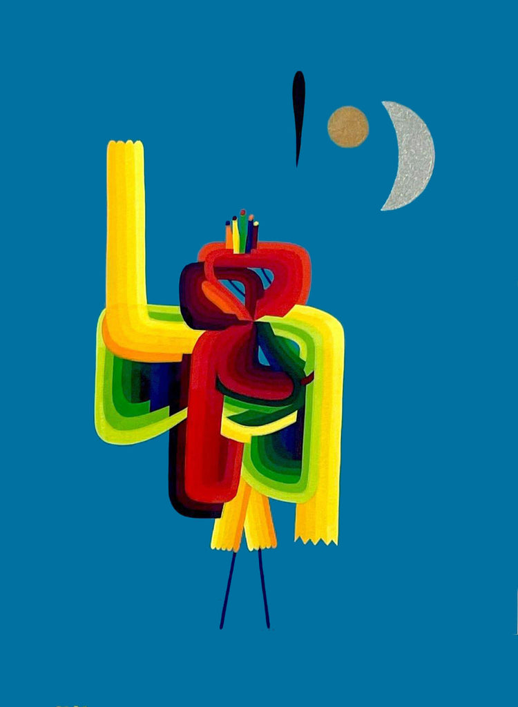 Exit of the Ghost, Ay-O, 1994Screenprint on paper45.0 × 34.0 cmEdition of 120