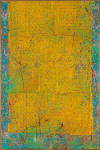 Ginkgo Road, PEI BAO, 2025Handmade paper, Tempera, Printing Ink and oil color227.0 × 153.0 cm