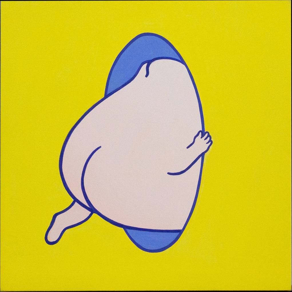 Onwards!, BRENDA TAN, 2025Acrylic on wood panel20.0 × 20.0 cm