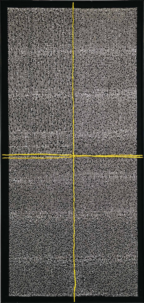 Untitled, CHIYU UEMAE, 1998Handstitch on fabric210.0 × 100.0 cm