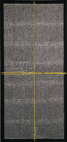 Untitled, CHIYU UEMAE, 1998Handstitch on fabric210.0 × 100.0 cm