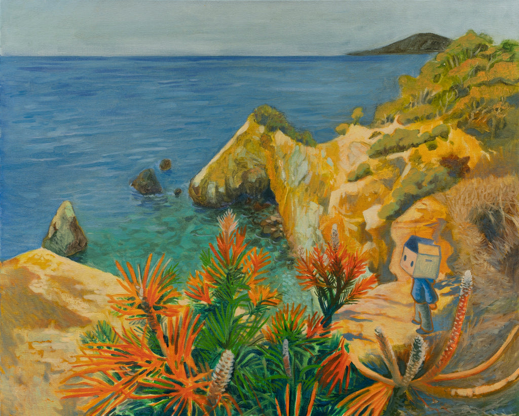 Whispering Cliffs, C.K. Koh, 2026Oil on linen66.5.0 × 83.0 cm