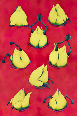 Not Today, Satan, CLASUTTA, 2025Oil on canvas150.0 × 100.0 × 5.0 cm