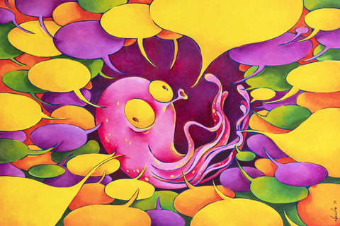 1001 Excuses I, CLASUTTA, 2025Oil on canvas40.0 × 60.0 × 5.0 cm