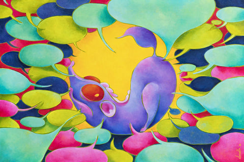 1001 Excuses II, CLASUTTA, 2025Oil on canvas40.0 × 60.0 × 5.0 cm