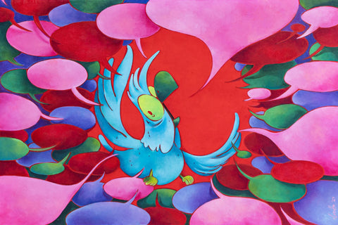 1001 Excuses III, CLASUTTA, 2025Oil on canvas40.0 × 60.0 × 5.0 cm