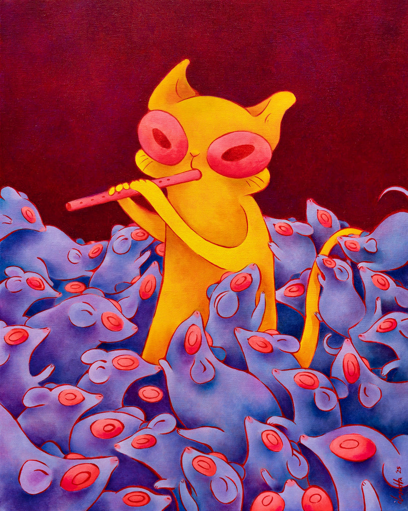 Smooth Operator, CLASUTTA, 2025Oil on canvas50.0 × 40.0 × 5.0 cm