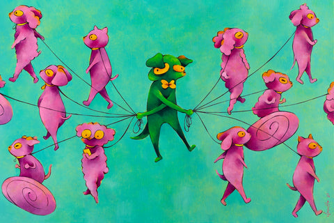 Casanova I, CLASUTTA, 2025Oil on canvas40.0 × 60.0 × 5.0 cm