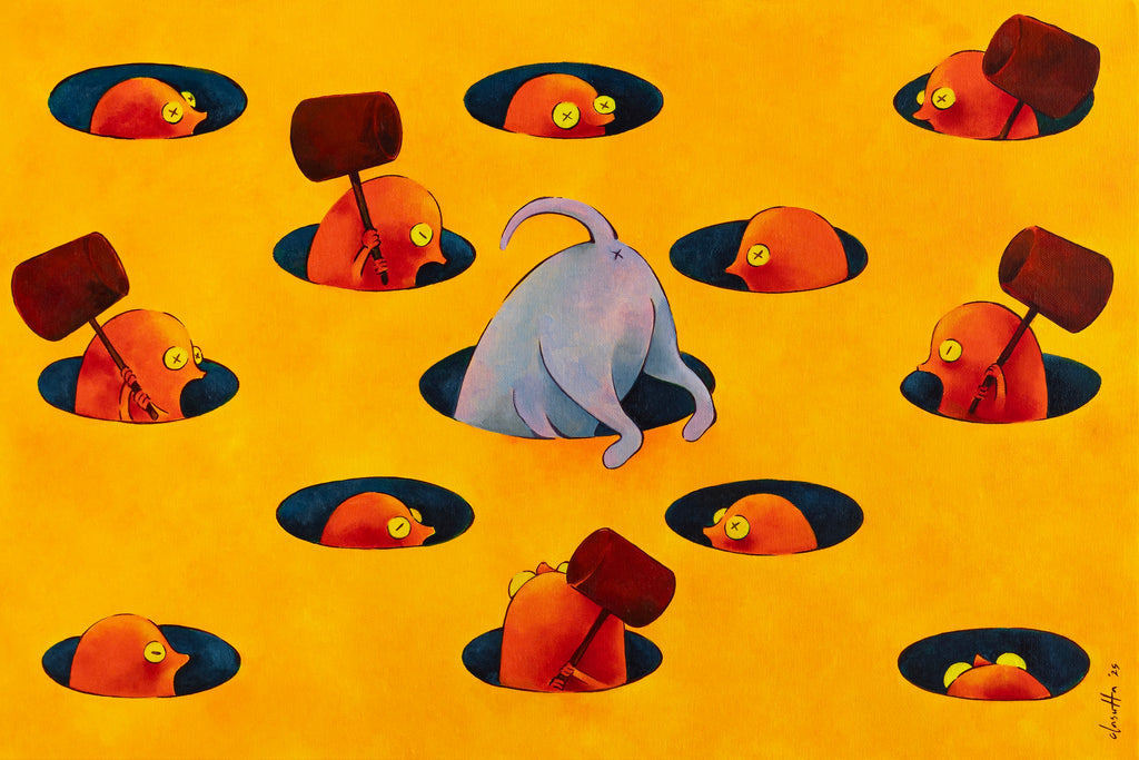 Casanova II, CLASUTTA, 2025Oil on canvas40.0 × 60.0 × 5.0 cm