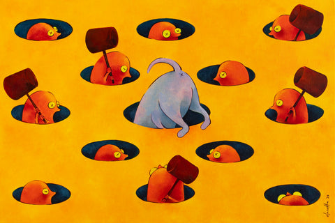 Casanova II, CLASUTTA, 2025Oil on canvas40.0 × 60.0 × 5.0 cm