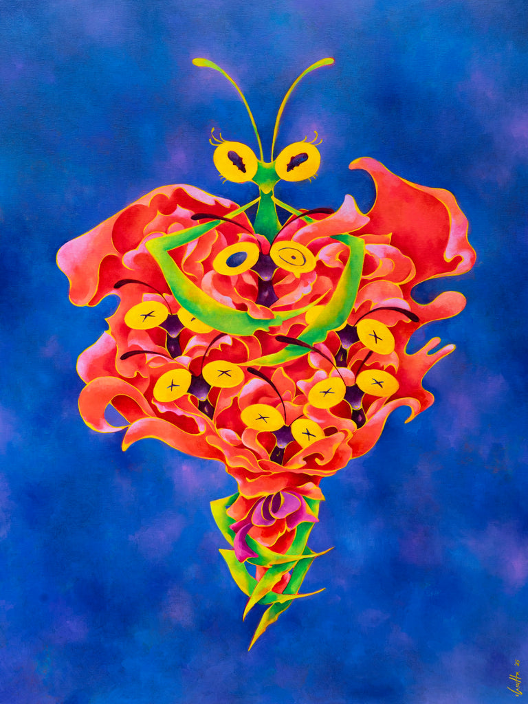 Tender Trap I, CLASUTTA, 2025Oil on canvas80.0 × 60.0 × 5.0 cm