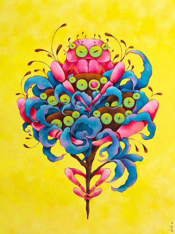 Tender Trap II, CLASUTTA, 2025Oil on canvas80.0 × 60.0 × 5.0 cm