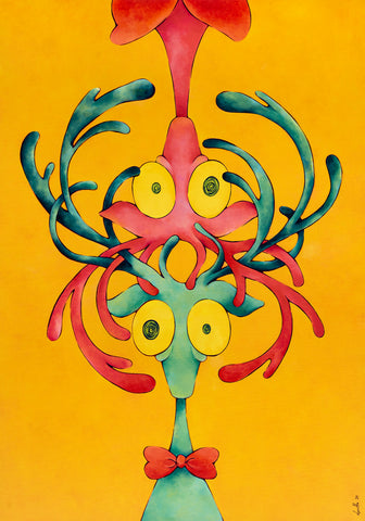Mr & Mrs Soon to be.. IV, CLASUTTA, 2025Oil on canvas100.0 × 70.0 × 5.0 cm