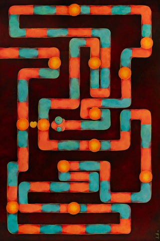 No Way Out, CLASUTTA, 2026Oil on canvas150.0 × 100.0 × 5.0 cm