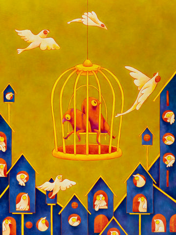 Safe With You, CLASUTTA, 2025-2026Oil on canvas80.0 × 60.0 × 5.0 cm