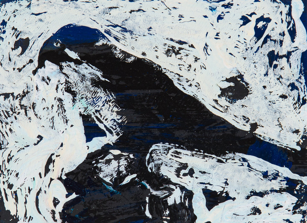 Oiseau laiss pour trace (n°133 22), CLÉMENT DENIS, 2021Acrylic on paper15.0 × 20.0 cm
