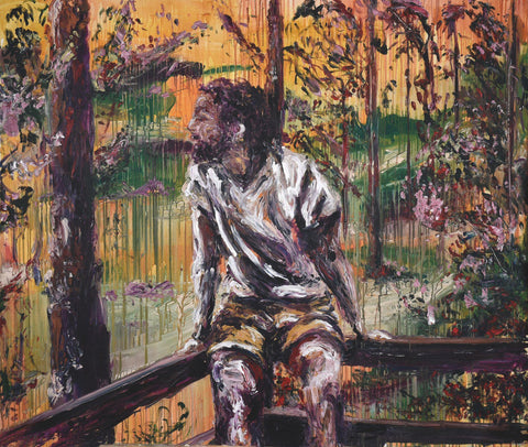 Moi, Sunset, CLÉMENT DENIS, 2015Acrylic on canvas170.0 × 190.0 cm