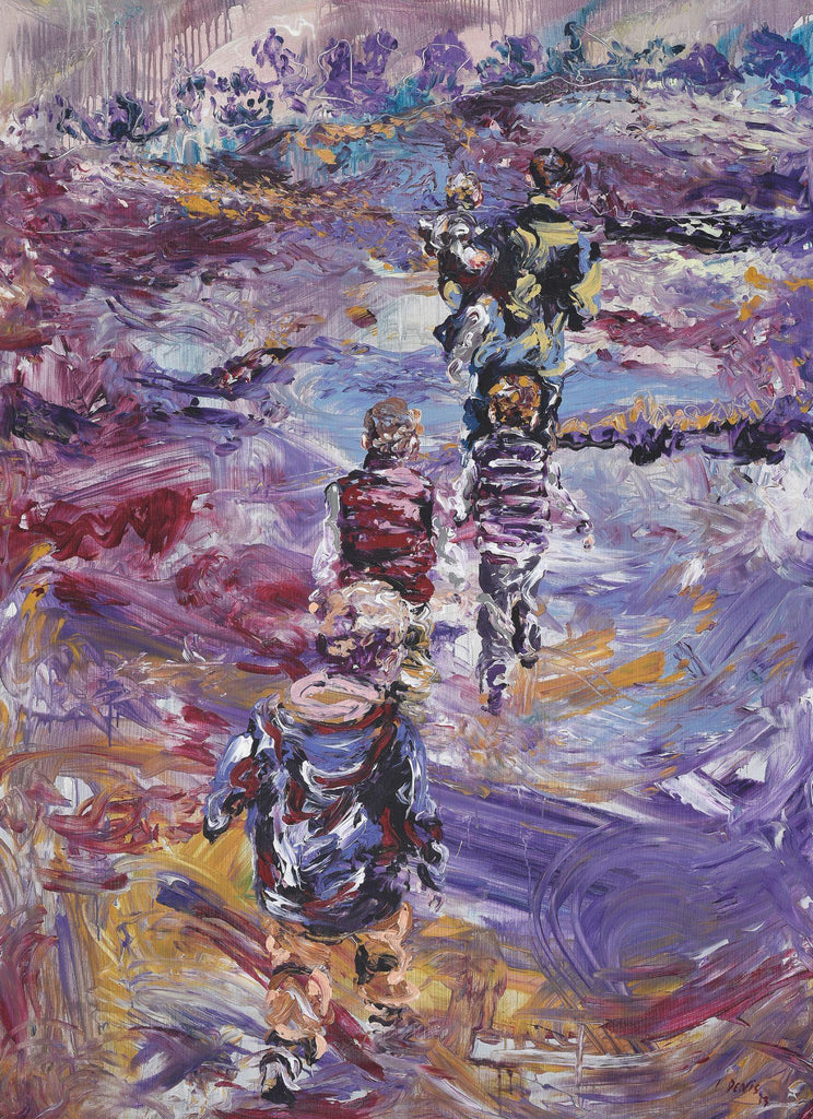 Famille, Sunset, CLÉMENT DENIS, 2014Acrylic on canvas180.0 × 130.0 cm