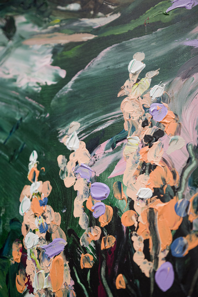 Untitled (Green Valley III), CLÉMENT DENIS, 2022Acrylic on canvas145.0 × 200.0 cm